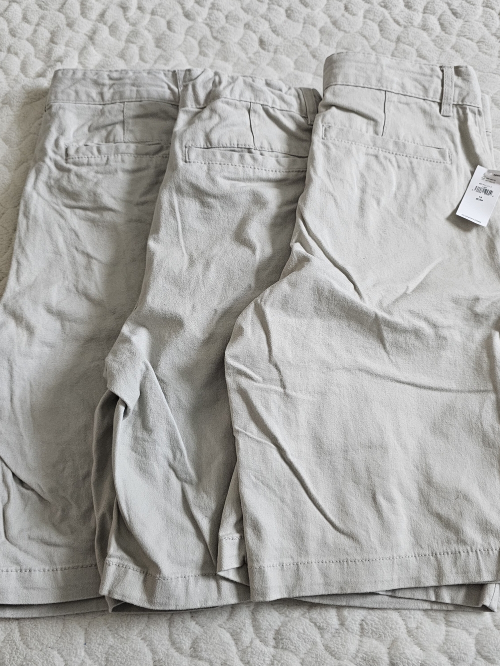 Old Navy Boys Khaki Shorts New 14 Slim Uniform